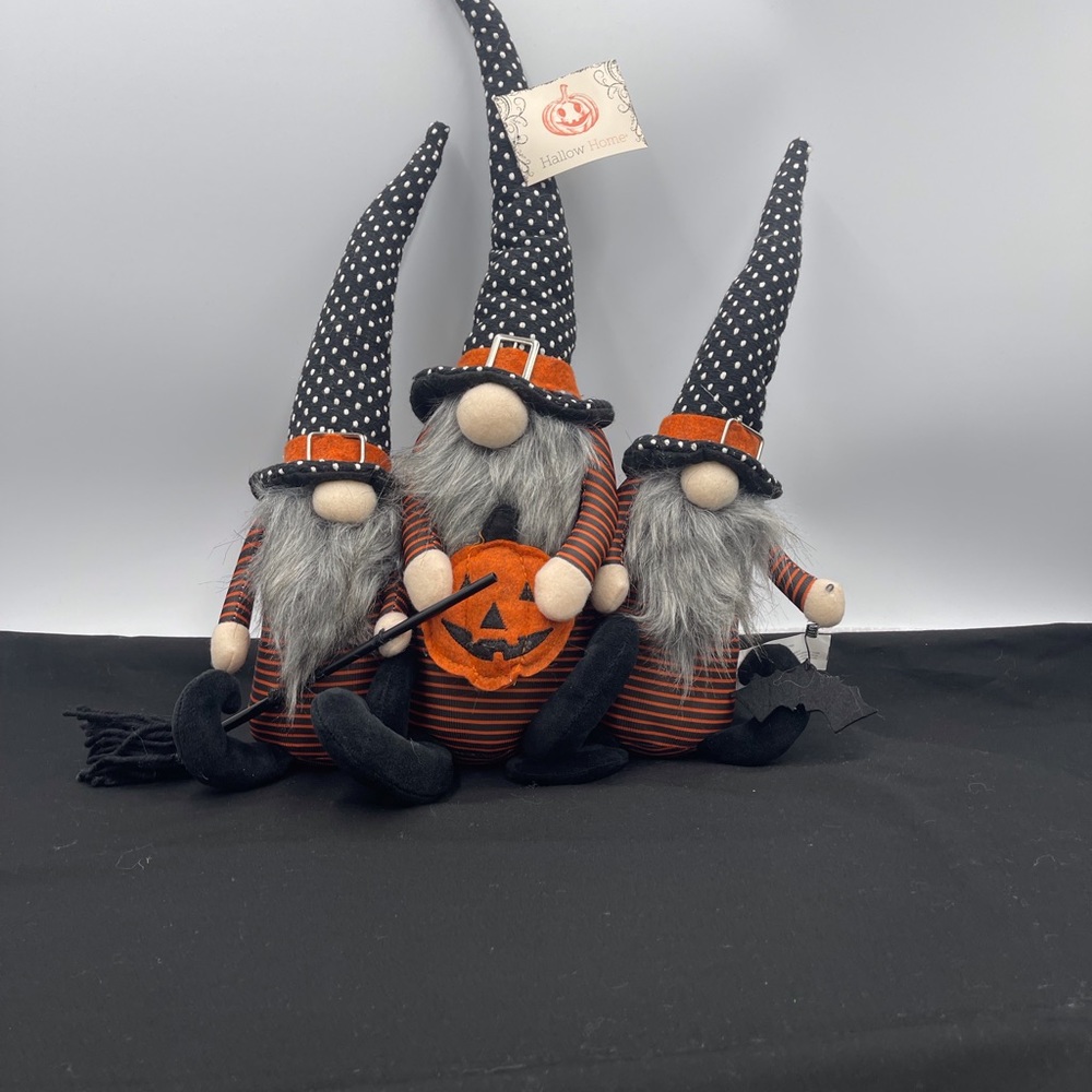 Halloween Gnomes Trio set